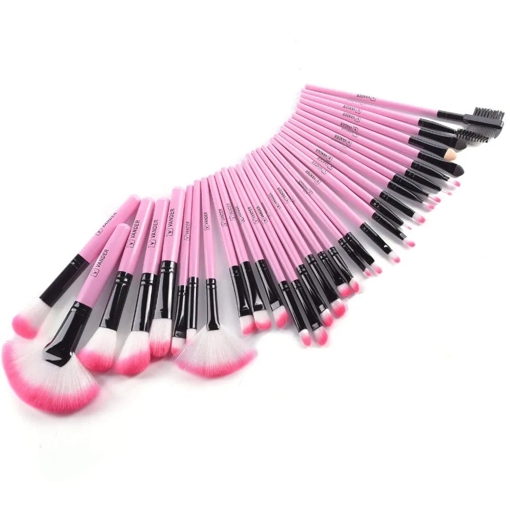 32-Piece Professional Makeup Brush Set