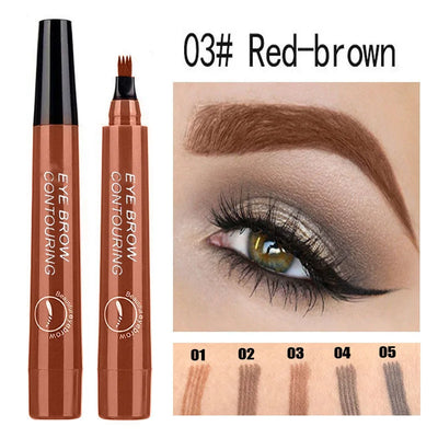 Waterproof Natural Eyebrow Pen