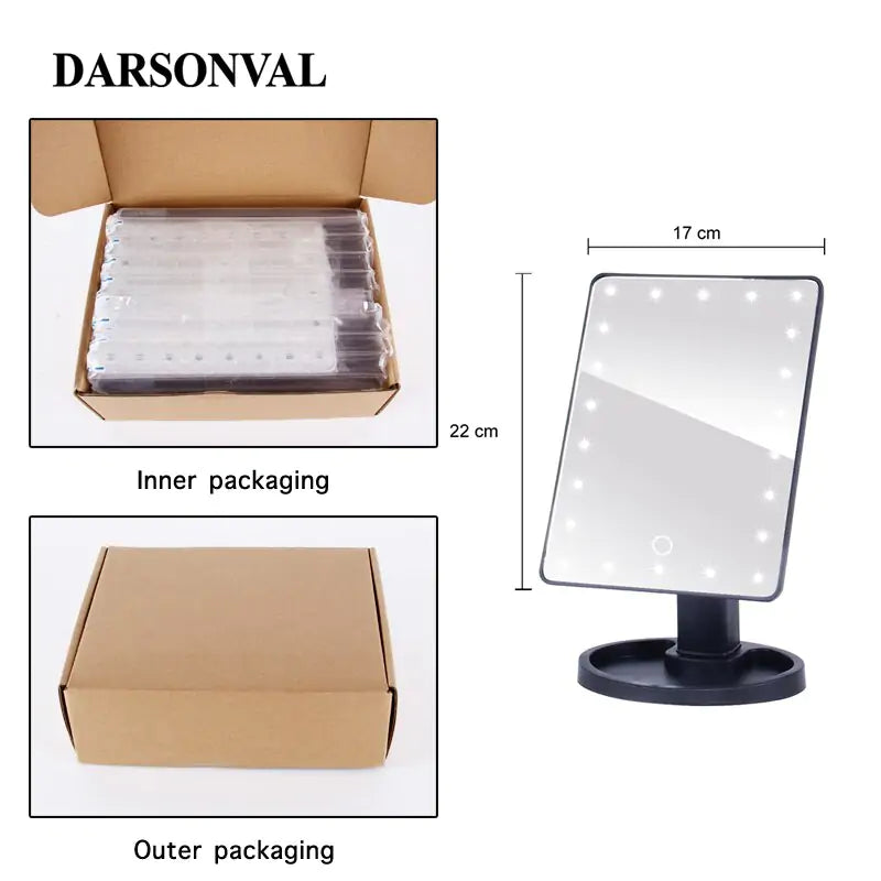 Makeup Mirror Adjustable Light